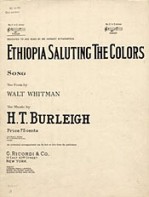 Ethiopia Saluting the Colors